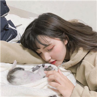 女卡通頭像背影圖片6