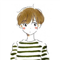 男吸煙黑白頭像動漫6