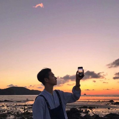 哭著笑的唯美頭像8
