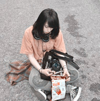 女生頭像真人可愛不露臉小孩子圖片4