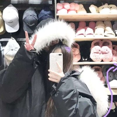 唯美頭像女生短發卡通8