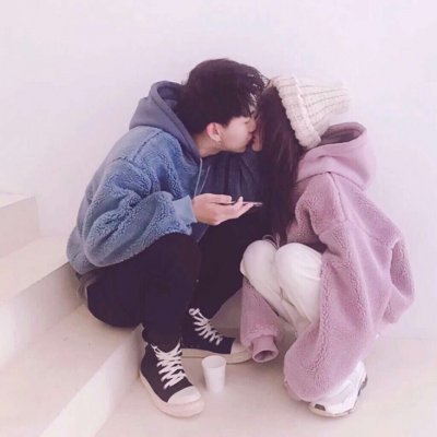 唯美頭像女生短發卡通2